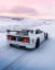 Ferrari F40 LM in the snow