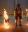 50 year old firefighter dead lifts 600lb of flaming steel to celebrate his retirement