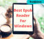 10 Best Epub Reader For Windows [For Ebook Readers]