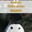 DIY Repurposed Penguin Lightbulb Ornament