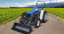 eUtility Electric Tractor is powered by a battery, not diesel