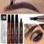 Waterproof Fork Tip Eyebrow Tattoo Pencil Lasts For 7-8 Days!!!