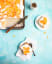 Peaches and Cream Sheet Cake - The Simple, Sweet Life