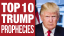 Top 10 Urgent Prophecies About President Trump