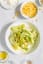 Shaved Zucchini Salad with Corn and Feta