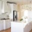 Inspiring White Kitchen Remodel with Gold Accents