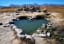 This heart shaped hot spring in Mono Valley, CA