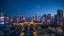 Aerial Tour over Shenzhen Light Show