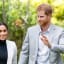 Meghan Markle Attends Reception With Prince Harry After Missing Event
