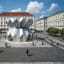 Studio Morison Wraps Equestrian Statue in Munich With Origami-like Pavilion