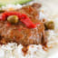Cubed Steak with Peppers and Olives Recipe