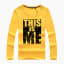 This Is Me O-neck Cotton T-Shirt Men Long Sleeve