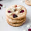 White Chocolate Chip Cranberry Cookies (Soft Baked) - Delicious Little Bites