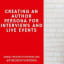 Creating An Author Persona For Interviews And Live Events - by Jess Lourey and Shannon Baker...
