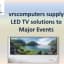 vrscomputers supply LED TV solutions to Major Events