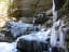 Winter Hiking at Anglin Falls