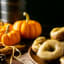 Pumpkin Crullers With Caramelized Maple Glaze