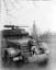 Ally halftrack with the face of a statue of Hitler, shot taken near Strasbourg, November 1944