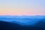 Layers of the Cascades at Sunset from Mt Rainier National Park