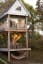 Treehouse! I would have loved this when I was growing up! | Tree house, Architecture, Backyard