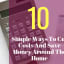 10 Simple Ways To Cut Costs And Save Money Around The Home - Helga-Marie