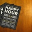 Happy Hour Typography Flyer