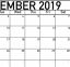 September 2019 Printable Calendars