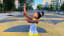 9-year-old girl skates across Black Lives Matter Plaza