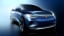 Volkswagen ID 4 electric SUV steps out in front of the camera