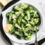 easy broccoli with garlic and lemon