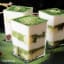 Tofu makes for a yummy dessert! Sweetened with a Japanese rice drink, this super silky tofu is layered with sponge cake and matcha syrup. Love our videos? Click the link to tell us why -