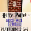 Harry Potter Brick Wall Mural Tutorial