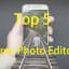 Top 5 Free Photo Editors