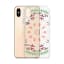 Floral mandala iPhone Case transparent