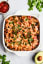 A healthy, flavorful, easy Mexican casserole to feed a crowd!