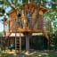 Handmade tree house for the kiddos
