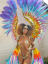 Haitian woman at Miami Carnival 2021