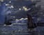 A Seascape, Shipping by Moonlight, Claude Monet, 1864,