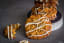 Oatmeal Raisin Maple Bourbon Cookies with Maple Syrup Glaze