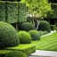 Texture, contrast, monochrome plant palette | Garden hedges, Outdoor gardens design, Garden planning