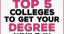 Top 5 Colleges To Get Your College Degree While In Your Pajamas