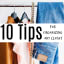 10 Tips For Organizing Any Closet!