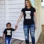 T-Shirt Best Mom Ever Best Son Ever Mommy And Son T Shirts Summer Family Matching Clothes Mother Kids Outfits