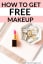 How to Score Free Makeup and Free Makeup Samples