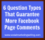 6 Question Types That Get More Facebook Page Comments