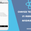 Change Text Font Size in React Native