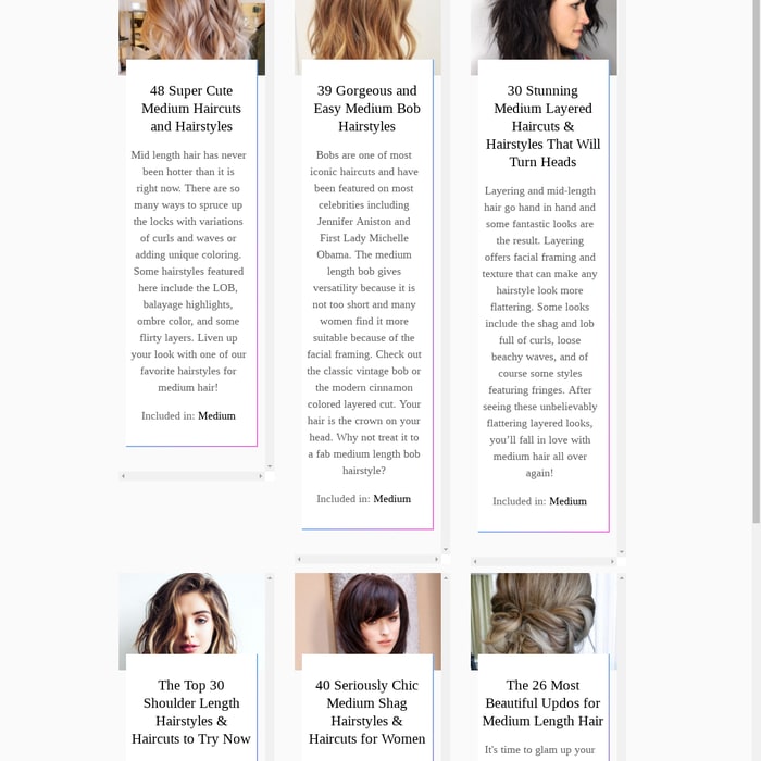 Mix Popular Medium Hairstyles Haircuts For Women In 2018