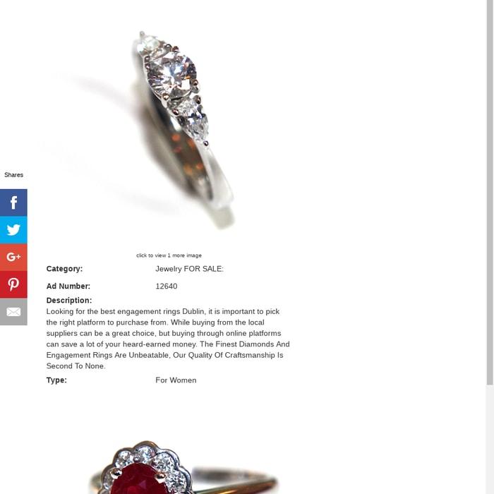 Mix The Finest Engagement Rings Dublin Ireland For Sale In