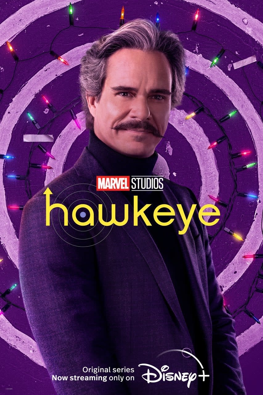 Jack Duquesne official character poster in Hawkeye series.