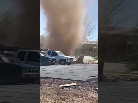 Guy Mistakes Dust Devil For Tornado-1331829